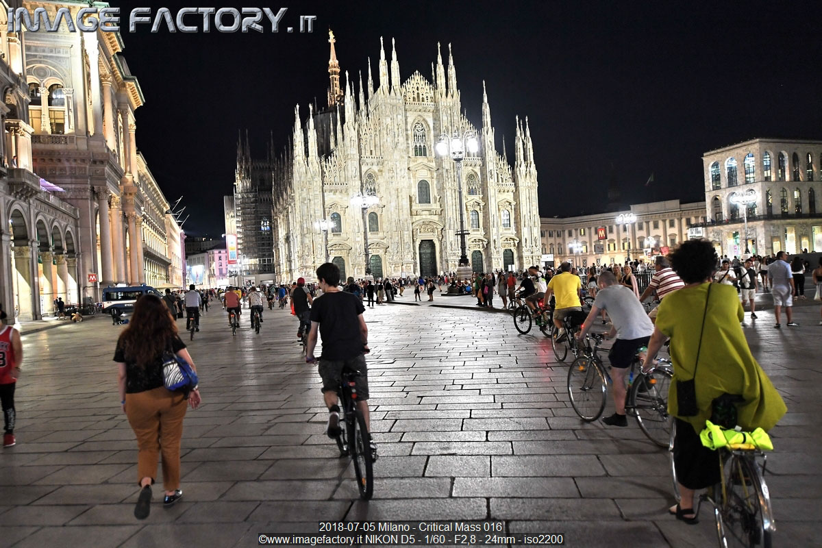 2018-07-05 Milano - Critical Mass 016